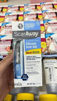 Gel Giảm Sẹo Scaraway Silicone Scar Gel Gentle Roller