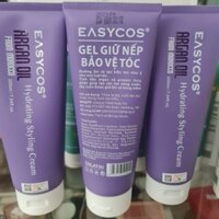 Gel giữ nếp bảo vệ tóc EASYCOS tuýp 200 ml cho nam & nữ bổ sung collagen tinh dầu argan cùng keratin giúp tóc khỏe thơm.