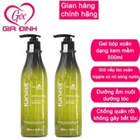 Gel giữ nếp tóc xoăn Karseell Curly tạo kiểu dưỡng tóc uốn xoăn, gel vuốt tóc nữ 500ml chính hãng