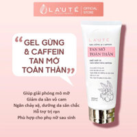 Gel Gừng Caffein Tan Mỡ Toàn Thân, Bắp Tay, Đùi La'ute 100g