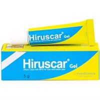 Gel Hiruscar Cải Thiện Sẹo Lõm,Sẹo Vừa,Sẹo Mụn.Tube 5g Và 20g.
