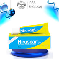 Gel Hiruscar Gel hỗ trợ giảm sẹo lồi, sẹo lõm (Tuýp 5g)
