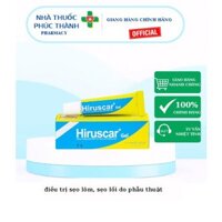 Gel Hiruscar sẹo lõm, sẹo lồi do phẫu thuật (5g)