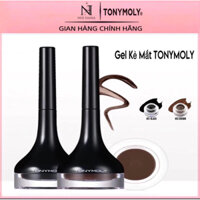 Gel Kẻ Mắt TONYMOLY Back Gel Eyeliner Long Brush 4g 2 Màu Đen/Nâu - NHI HANA COSMETIC