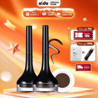 Gel kẻ mắt TONYMOLY Backstage Gel Eyeliner Kèm Cọ Vẽ Tiện Lợi 4g Make up chuyên dụng