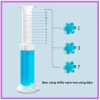 GEL KHỬ MÙI, DIỆT KHUẨN BỒN CẦU/ TOILET HÌNH BÔNG HOA HƯƠNG THƠM DỄ CHỊU - BECHIP