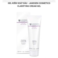 Gel kiểm soát dầu - janssen cosmetics clarifying cream gel 150ml SALE OFF 20%