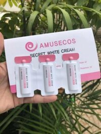 Gel làm hồng se khít vùng kín Amusecos Secret White Cream Rose Oil