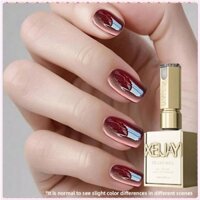 Gel làm móng mắt mèo Xeijayi Ancora Red Series Blackberry Stone Cat Eye Phototherapy Glue Spring Summer Nail Art Manicure For Nail Shop 15ml TOGO