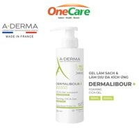 Gel làm sạch cho da nhạy cảm, dễ kích ứng A-derma Dermalibour Foaming gel 200ml