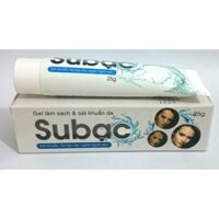 GEL LÀM SẠCH VÀ SÁT KHUẨN DA - SU BẠC 25G