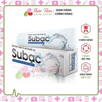 Gel làm sạch và sát khuẩn da Subac 25g