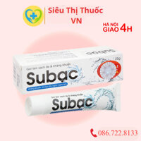 Gel làm sạch và sát khuẩn da Su Bạc 25g