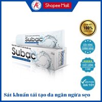 Gel Làm Sạch Và Sát Khuẩn Da Subạc - Dược phẩm Á Âu - Tuýp 25g