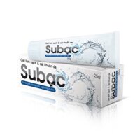 Gel Làm Sạch Và Sát Khuẩn Da Subạc 25G