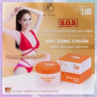 Gel lạnh tan mỡ Senslim - SENSLIM HERBAL COOL GEL & BODY