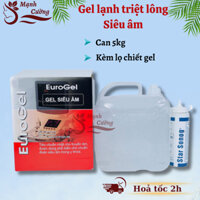 Gel lạnh Triệt lông - Siêu âm 5 lít EUROGEL