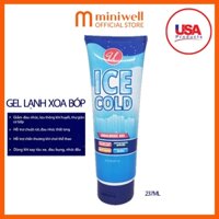 Gel lạnh xoa bóp giảm đau Ice Analgesic 227g [Hàng Nhập Mỹ]