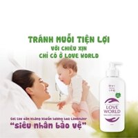 Gel lau sàn kháng khuẩn, đuổi côn trùng, tránh muỗi hương lavender