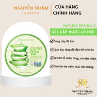Gel Lô Hội Dưỡng Đa Năng Nature Republic Soothing & Moisture Aloe Vera 92% Soothing Gel 300ml