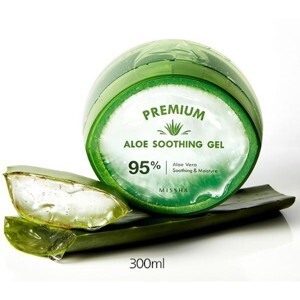 Gel lô hội làm dịu da Missha Premium Aloe Soothing Gel 300ml