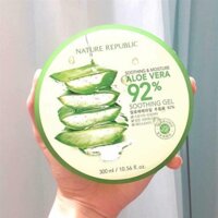 Gel lô hội Soothing & Moisture Aloe Vera 92% Nature Republic