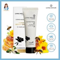 Gel loại bỏ mụn, ngừa thâm sẹo New Zealand Living Nature Manuka Honey Gel 10ml