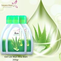 Gel lột mụn hút sạch mụn cám, mụn đầu đen YOSHI 200gr - 3 chai - Nha Đam