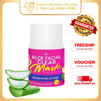 Gel Lột Mụn Nha Đam Aloe Facial Clear Mask Precious Skin 22g Thái Lan, Lấy Sạch Cồi Mụn