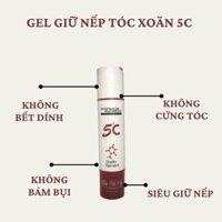 GEL MỀM DƯỠNG TÓC XOĂN 5C GIỮ NẾP KHÔNG BẾT,KHÔNG BÁM BỤI,KHÔNG CỨNG TÓC 300ml