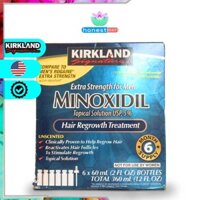 Gel mọc tóc cho nam Kirkland Minoxidil 5% Hair Regrowth Treatment 6 lọ x 60ml