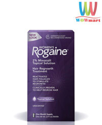 Gel mọc tóc dành cho phụ nữ Women’s Rogaine 2% Minoxidil Gel 60ml (Hộp 1 chai)