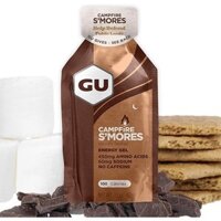 Gel Năng Lượng dành cho Chạy Bộ, Đạp Xe, Đi bộ đường dài - GU Energy Hộp 24 gói Nhiều Mùi Vị - Bánh Kẹp Socola