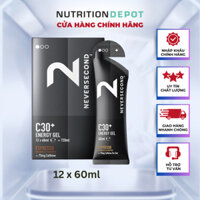 Gel năng lượng NeverSecond C30+ Energy Gel chứa Caffeine (Hộp 12 gói x 60ml) - Nutrition Depot VN
