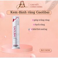 GEL NaNo Bạc GAOLIBAI Đánh Bật Cao Răng Mảng Bám Trắng Răng Cho Hơi Thở Thơm Mát  (Tặng Bàn Chải đánh răng)Chính Hãng