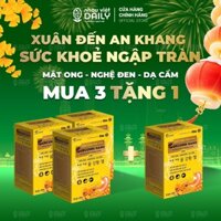 Gel Nano Curcumin Nghệ Mật Ong - Giải Pháp Cho Dạ Dày Khỏe Mạnh (Hộp 20 Gói)