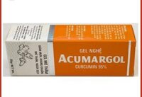 Gel Nghệ Acumargol 30g - Giải Pháp Trị Mụn, Mờ Thâm Nám, Sẹo Từ Nano Curcumin 95% | Chiết Xuất Rau Má, Lô Hội, Thảo Dược Thiên Nhiên | Cho Làn Da Sáng Mịn, Đều Màu