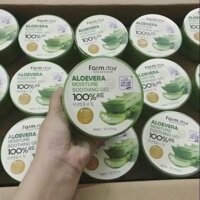 Gel Nha đam Farmstay 100% Aloe Vera Moisture Soothing Gel