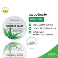 Gel nha đam lô hội Milaganics Aloe Vera dưỡng ẩm và làm mềm mịn da, làm đẹp da tự nhiên 150ml