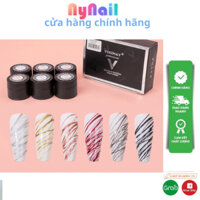 Gel nhện Nhũ vinimay 6 hũ 6 màu
