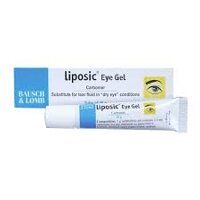 Gel nhỏ mắt Liposic Eye Gel Bausch And Lomb điều trị triệu chứng cho bệnh khô mắt (10g)