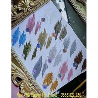 Gel nhũ titan, gel vẽ nail siêu sáng - 12 màu (Tặng bảng màu)