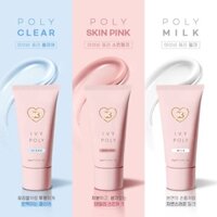Gel nối dài móng tay Hàn quốc Jin B Ivy poly gel tạo form móng nối form móng 30g [1 tuýp]
