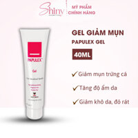 Gel Papulex giúp giảm mụn trứng cá, mụn nội tiết tố, giảm đỏ rát, căng da 40ml