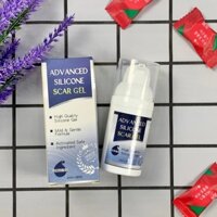 Gel phẳng sẹo lồi, sẹo bỏng, sẹo sinh mổ vết lớn, sẹo nâng ngực Advance Scar giảm thâm, sáng da-Chai 30g