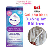 Gel phụ khoa Replens, dưỡng ẩm âm đạo, bôi trơn, hỗ trợ quan hệ cho phụ nữ, hàng Mỹ - Momma Bear