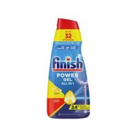 Gel rửa bát cho máy Finish All in One Power – Chai 650ml – Hương Chanh (Mã VN)