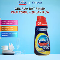 Gel rửa bát Finish dùng cho máy rửa bát | Gel rửa chén Finish làm sạch sâu, không để lại cặn Chai 1000ml, 700ml