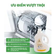 Gel rửa chén bát cho máy FUWA3E Enzyme sạch x2 không dư lượng 2L