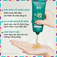 Gel Rửa Mặt 3 Trong 1 BUV Sữa Rửa Mặt Mờ Thâm Mụn, Thu Nhỏ Lỗ Chân Lông, Da Căng Mịn, Sạch Sâu - QUEENSHOP68